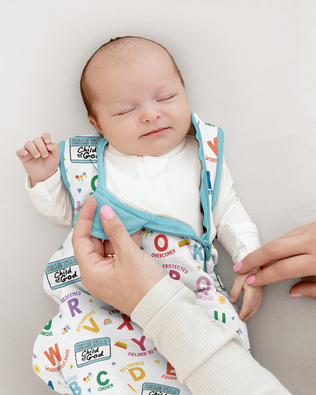 I'm A Child Of God ABCs Bamboo Sleep Bag