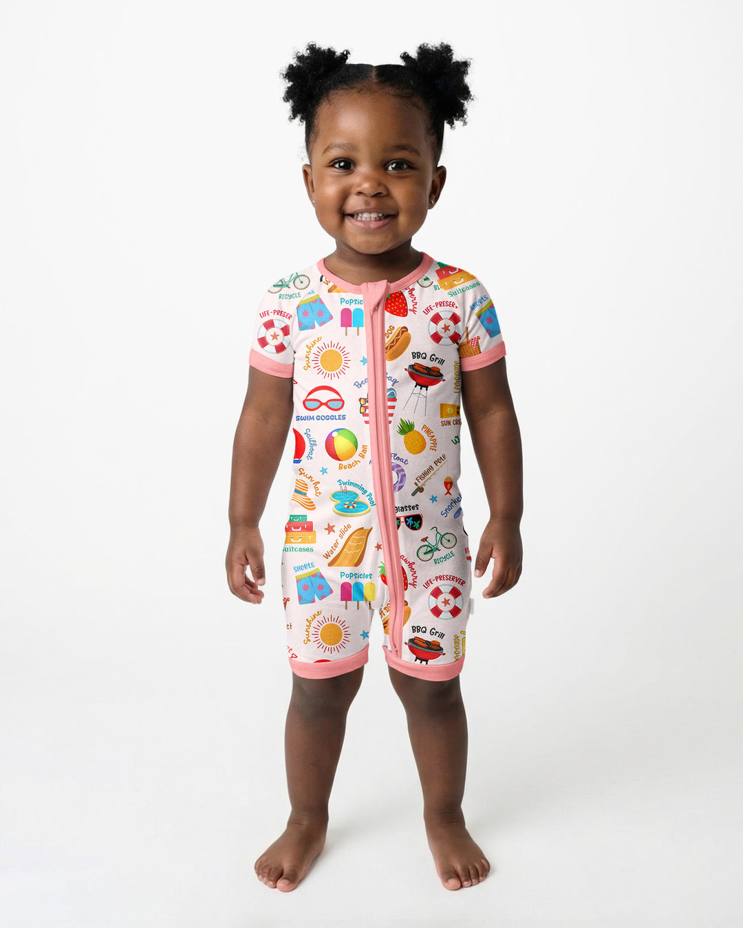 Love Summer Bamboo Shorty Zippy