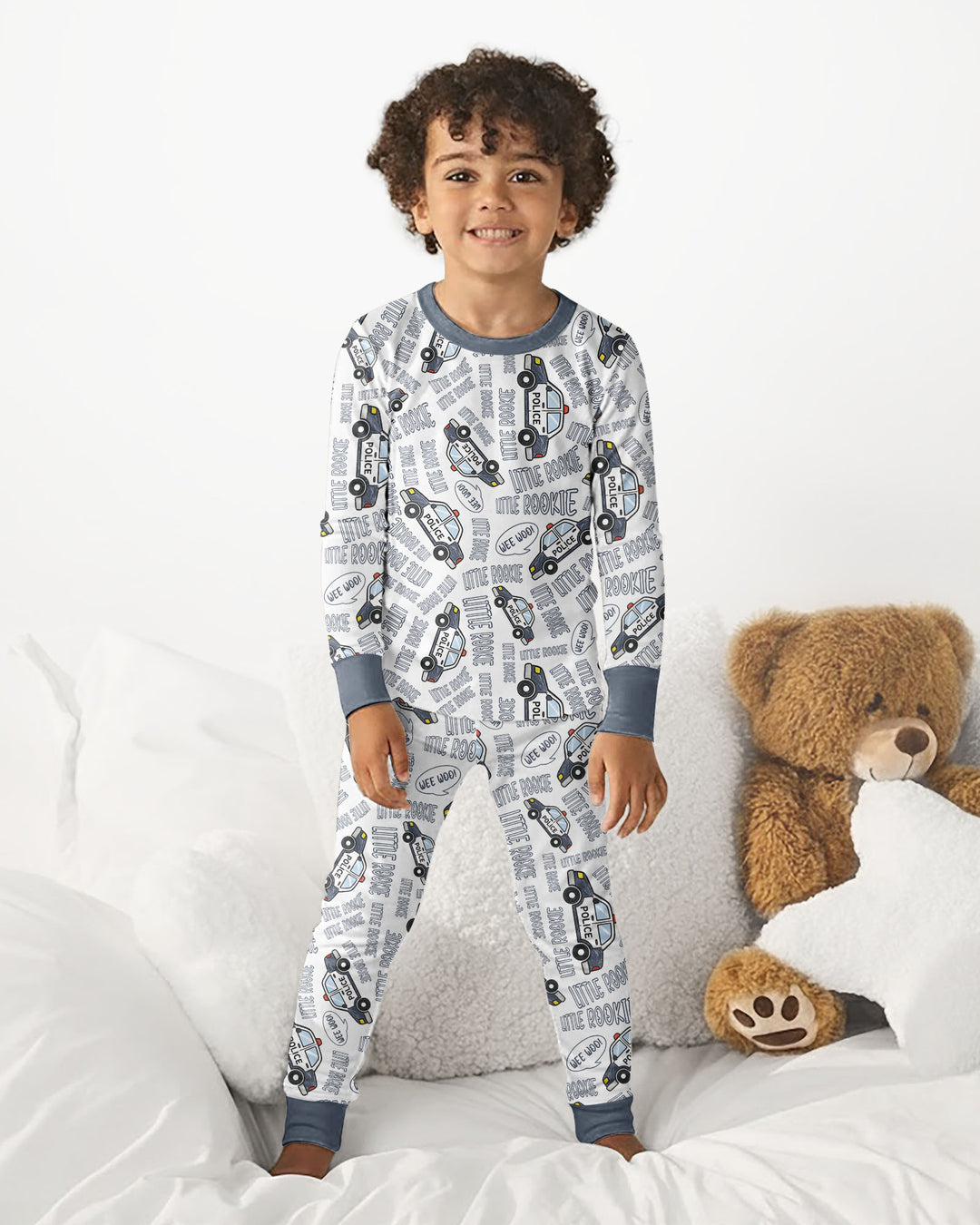 Little Rookie Bamboo Two Piece Long Sleeve Pajama Set