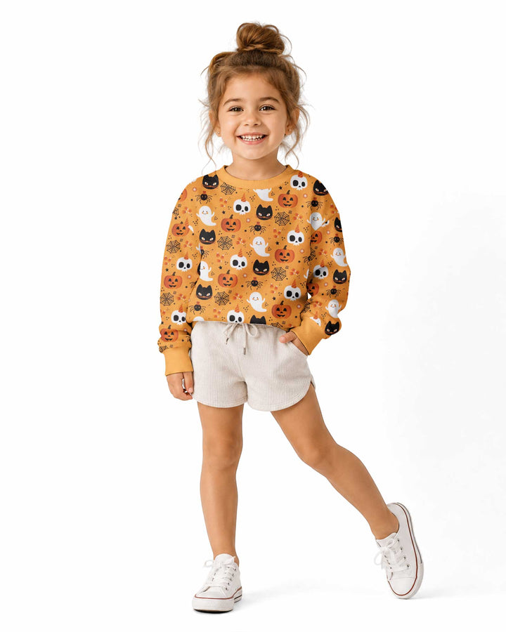 Halloween Party Bamboo Crewneck Sweatshirt