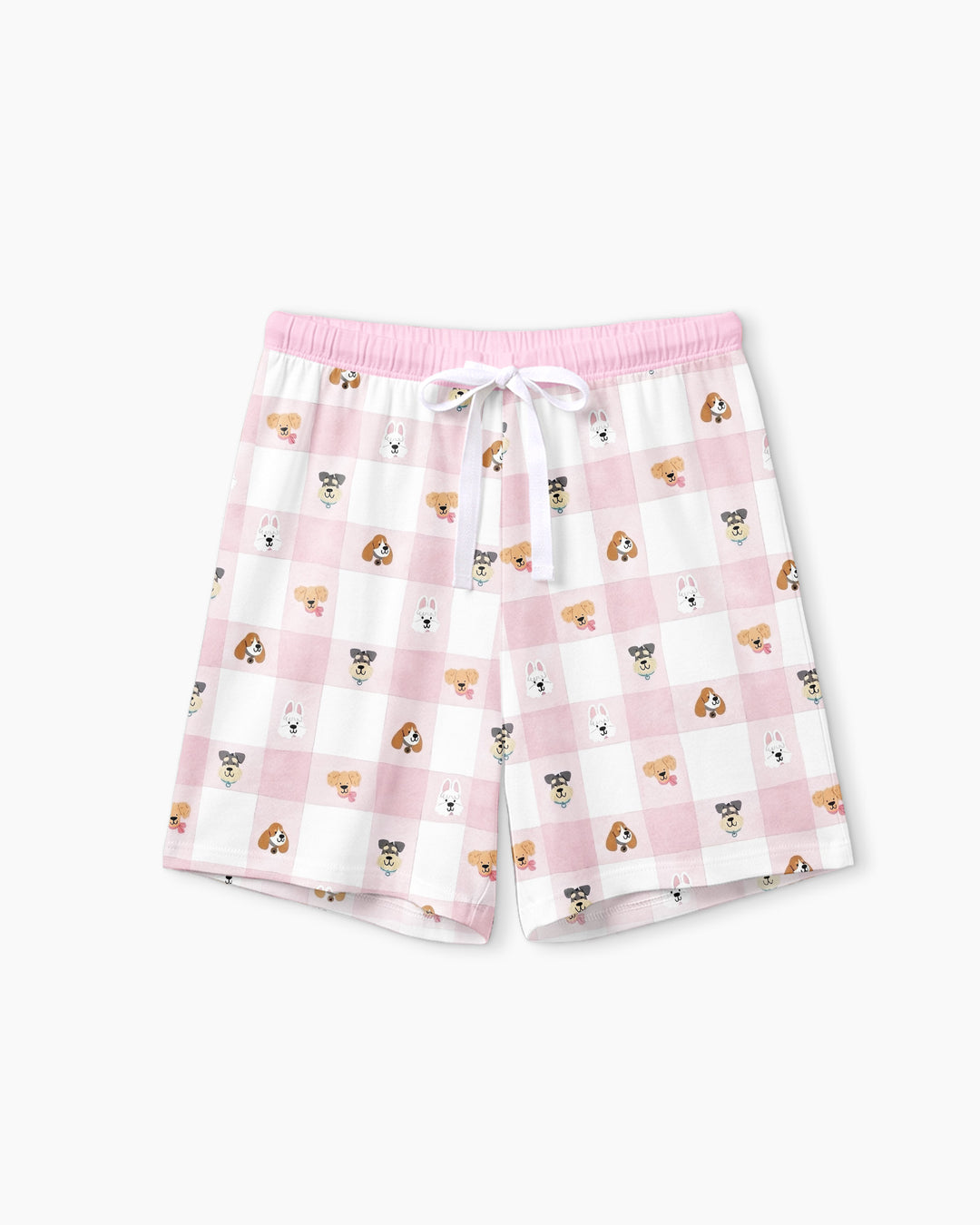 Plaid Pals Family Matching Bamboo Women Short Sleeve Short Pajama Set