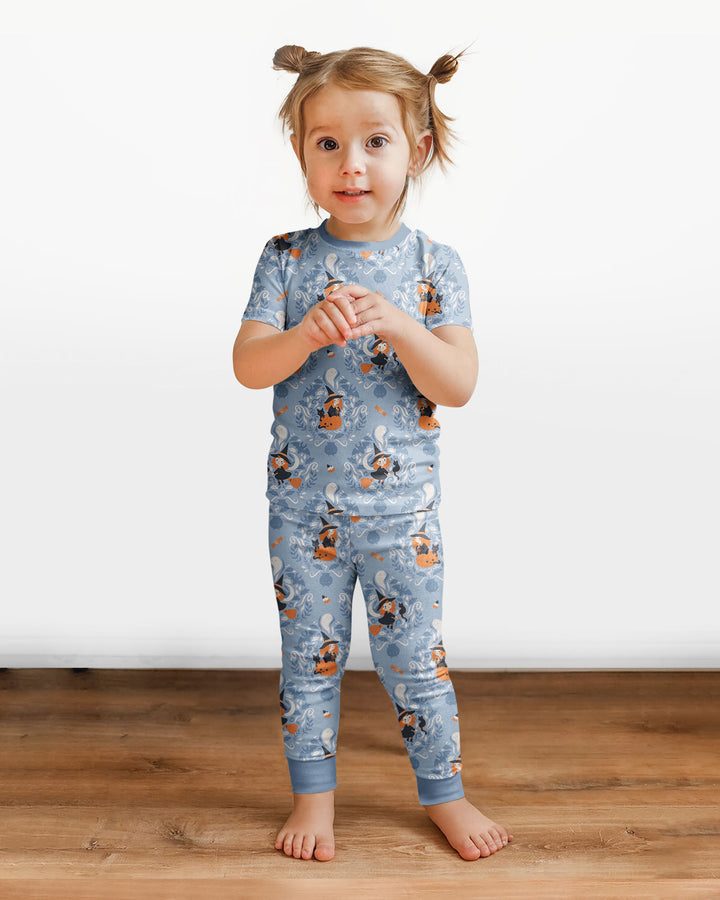 Sweet Witches Bamboo Two Piece Short Sleeve Pajama Set
