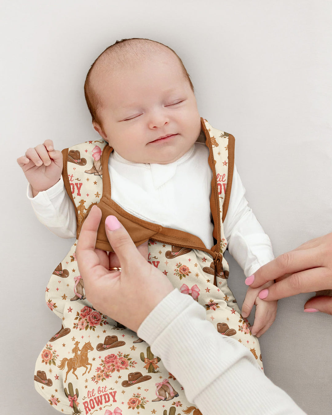 Coquette Cowgirl Lil Bit Rowdy Bamboo Sleep Bag