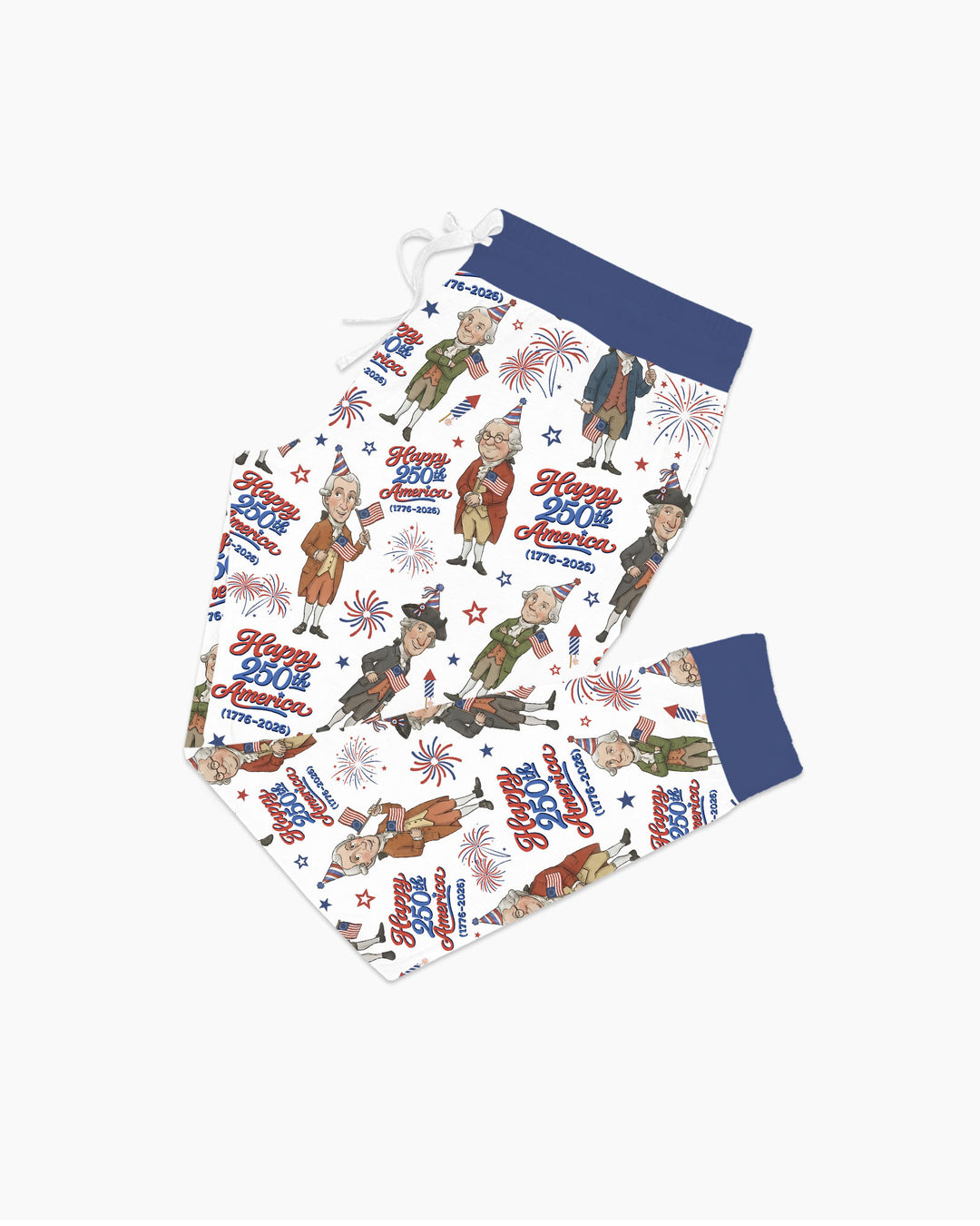 Party Like It's 1776 Family Matching Bamboo Women Pajama Set