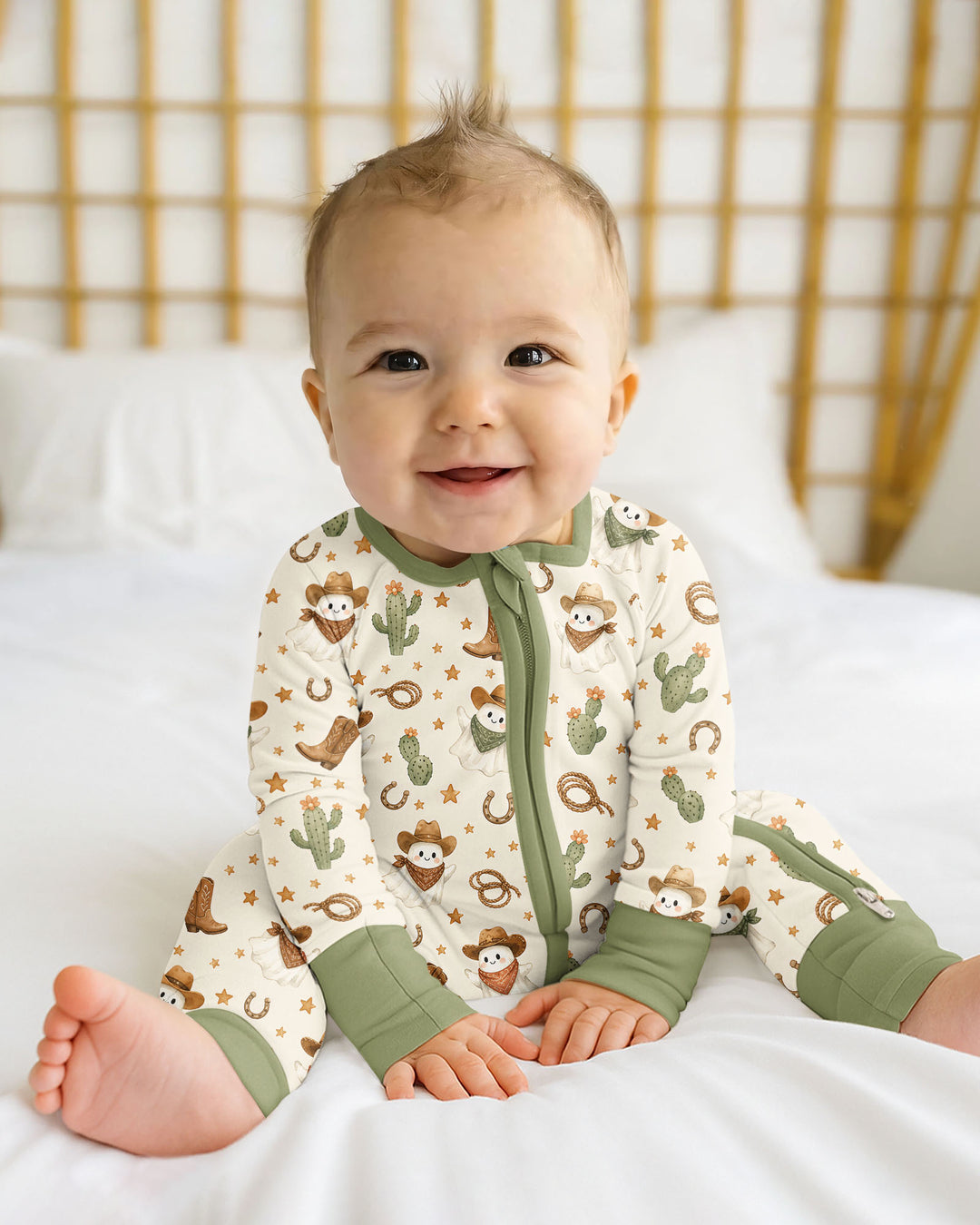 Gerippte Babykleidung mit individuellem Foto - Weich &amp; Skizzenhaft
