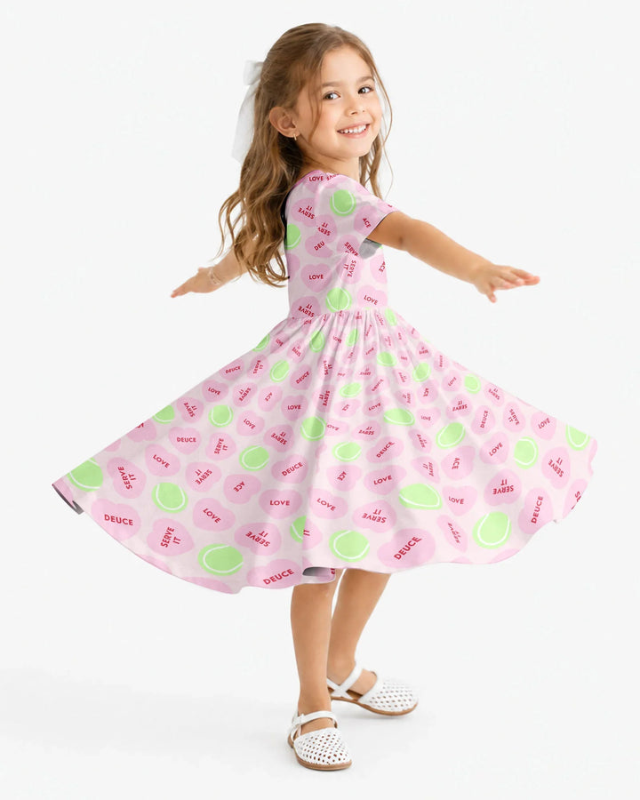 Tennis with Love Bamboo Twirl Dress