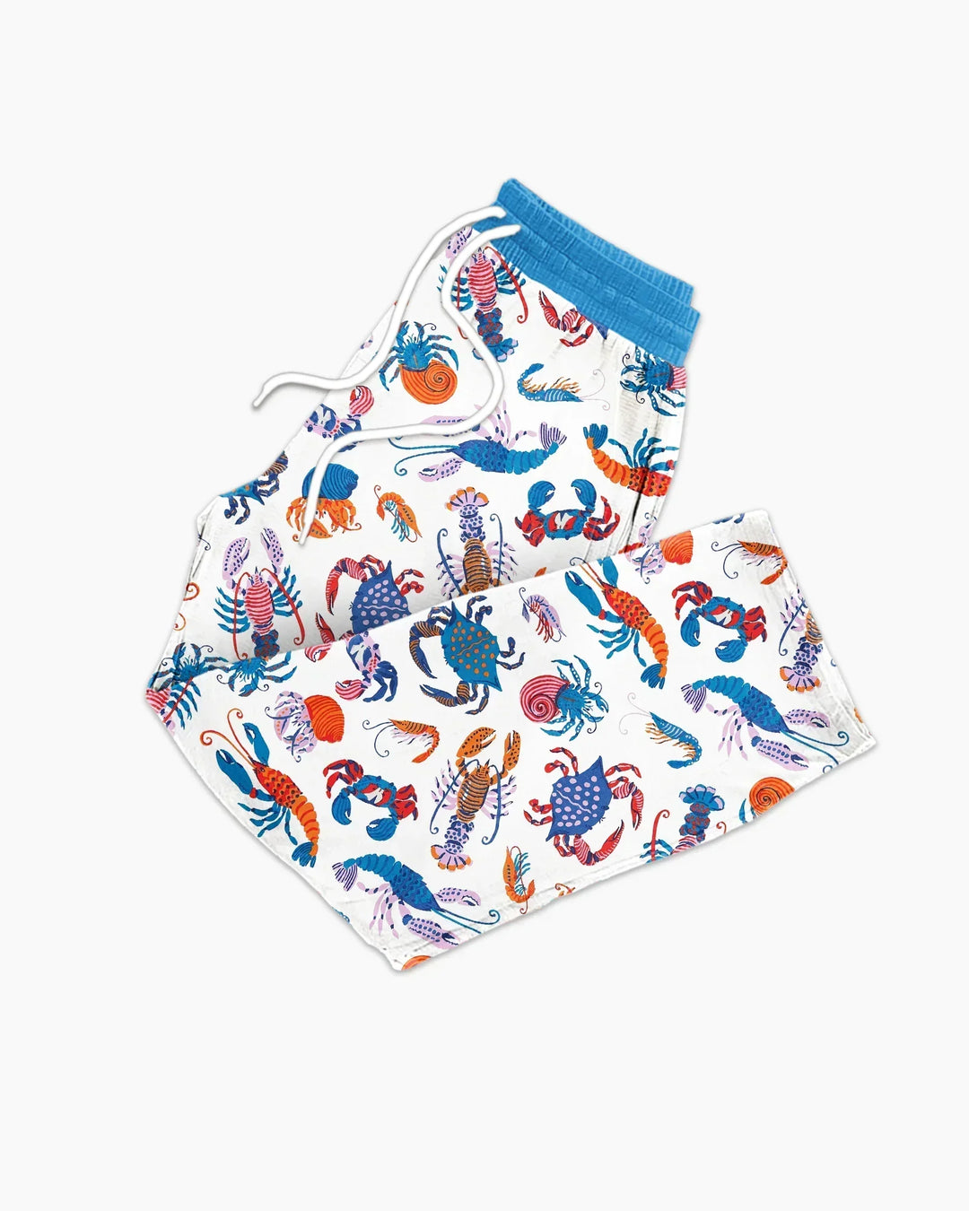 Crustacean Nation Family Matching Bamboo Men's Pajama Set