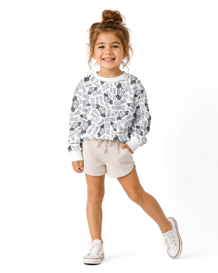 Little Rookie Bamboo Crewneck Sweatshirt