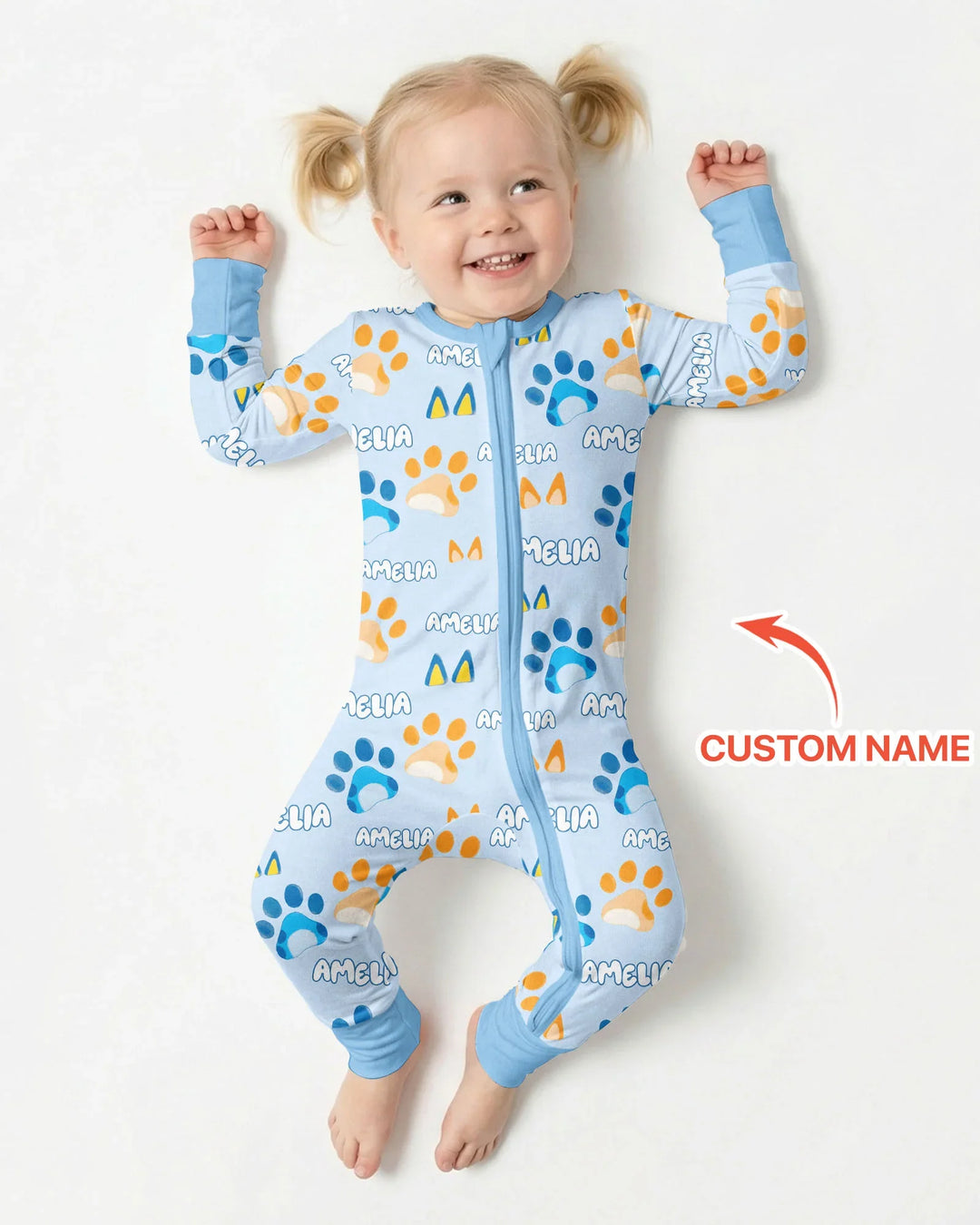 Gerippte Babykleidung mit individuellem Foto - Weich &amp; Skizzenhaft