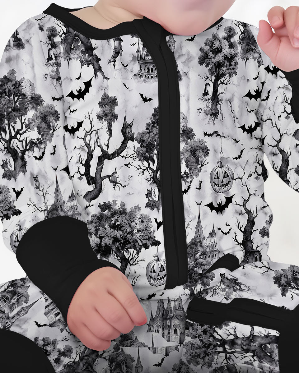 Gothic Halloween Chinoiserie Bamboo Convertible Zippy
