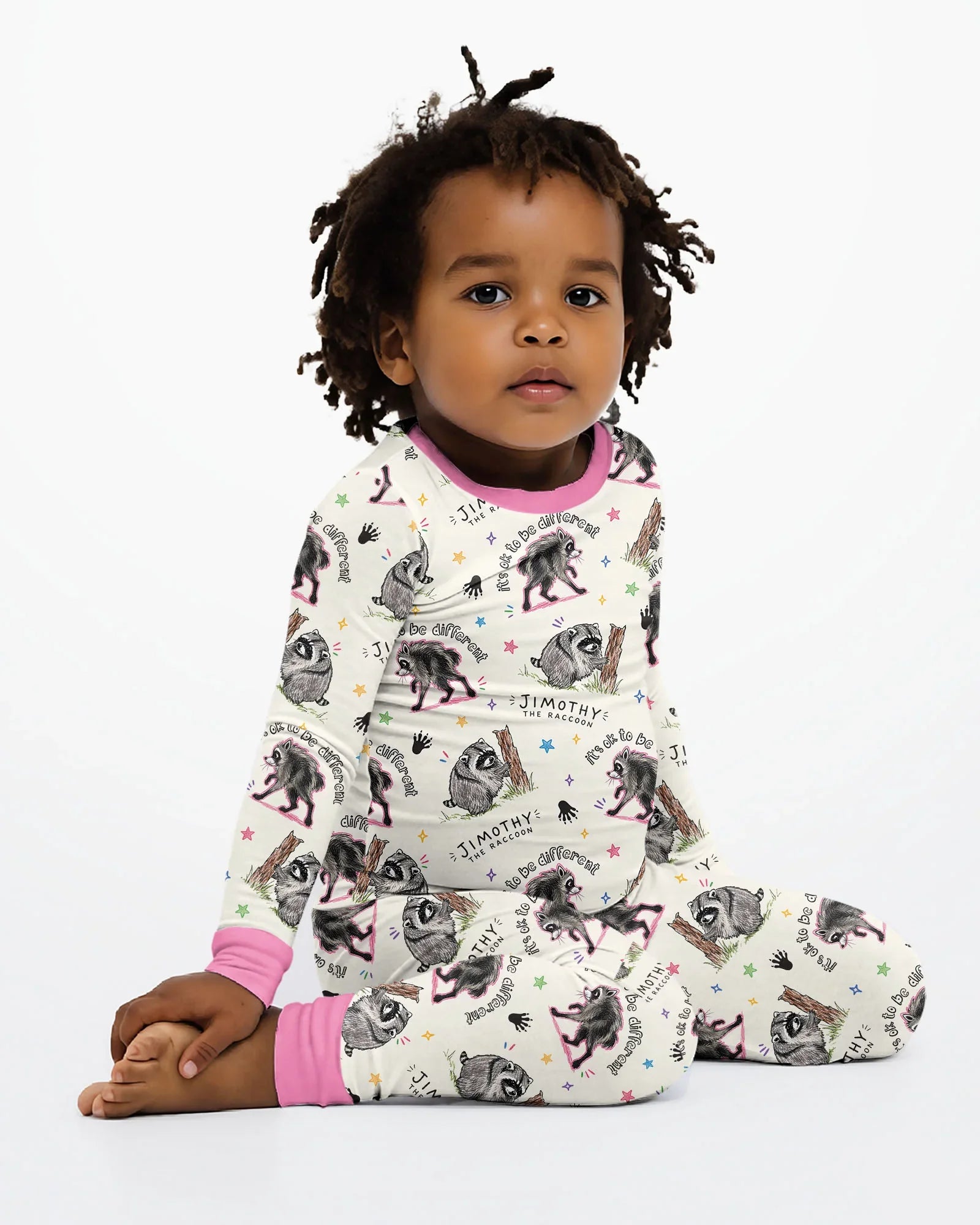 【希少】Pajamamoon パジャマムーン　ローチェアー　リューニョン柄　1脚 It's Okay to be Jimothy Bamboo Two Piece Long Sleeve Pajama Set