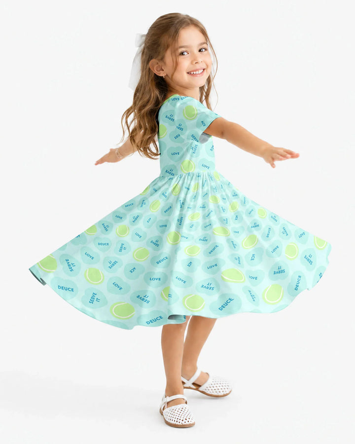 Tennis with Love Bamboo Twirl Dress