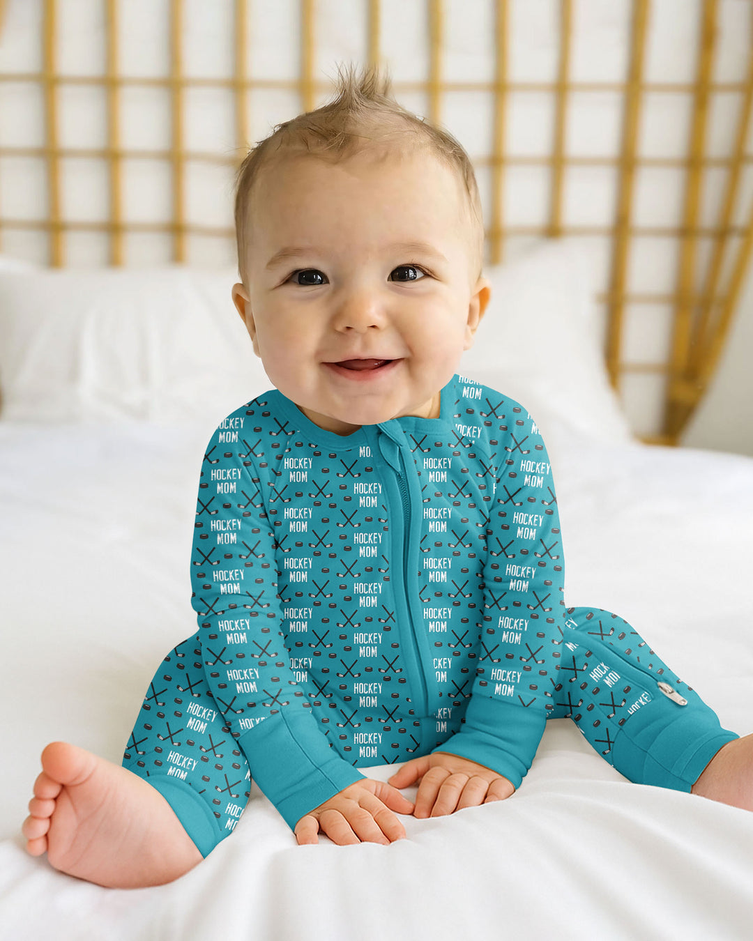 Hockey Mom Bamboo Convertible Zippy