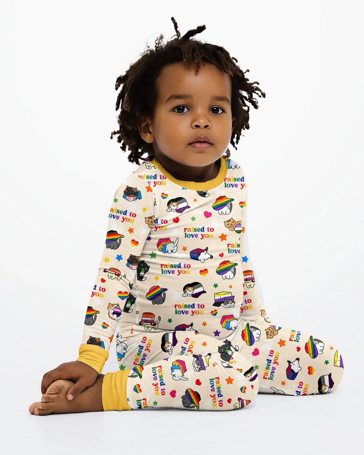 Conjunto de pijama de dos piezas de bambú con mangas largas, plantilla PERSONALIZADA