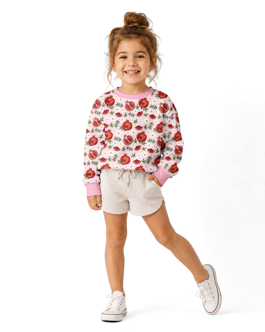 Sudadera de cuello redondo Bamboo Template
