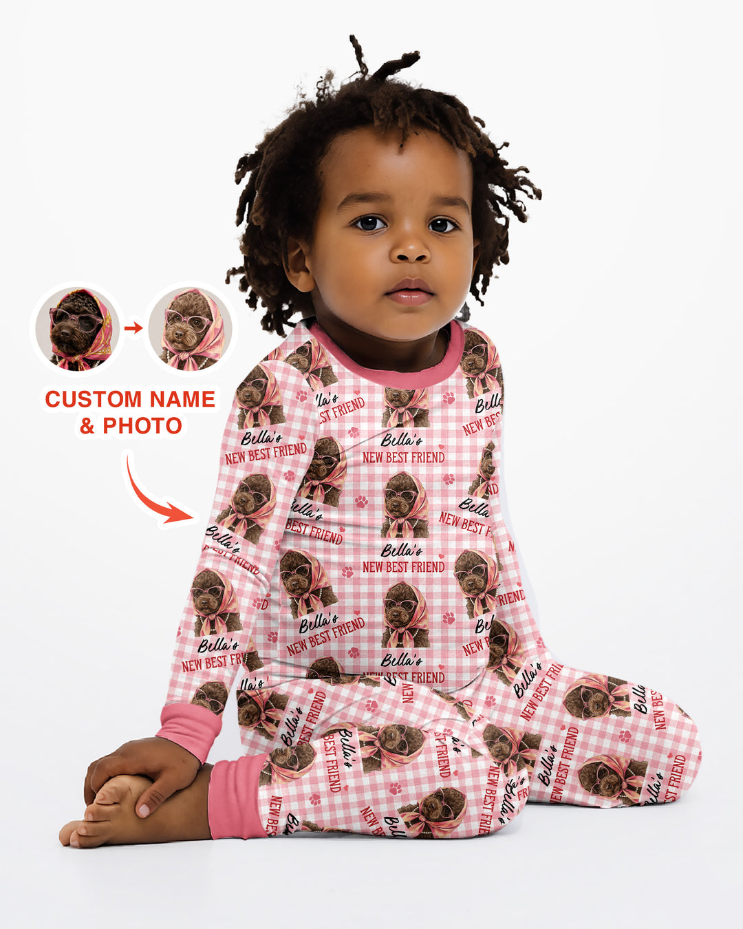 New Best Friend Bamboo Two Piece Long Sleeve Pajama Set