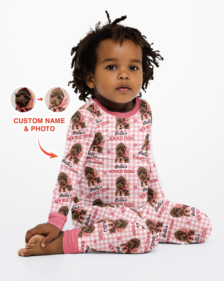 New Best Friend Bamboo Two Piece Long Sleeve Pajama Set