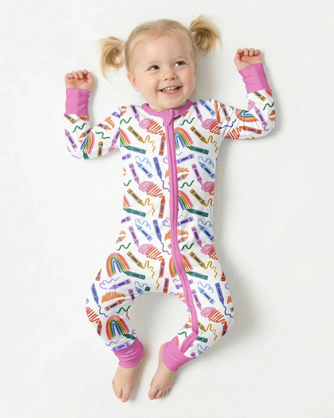 Crayon Chaos  Bamboo Convertible Zippy
