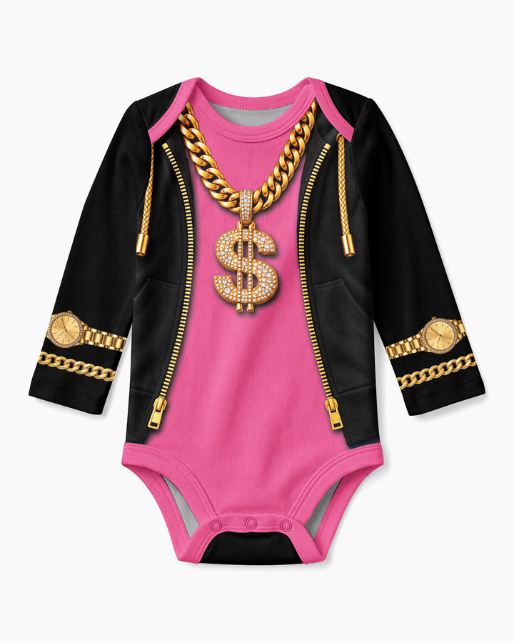 Little Chain King Bamboo Bodysuit
