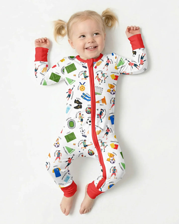 Soccer Fever All About The Game Bamboo Convertible Zippy