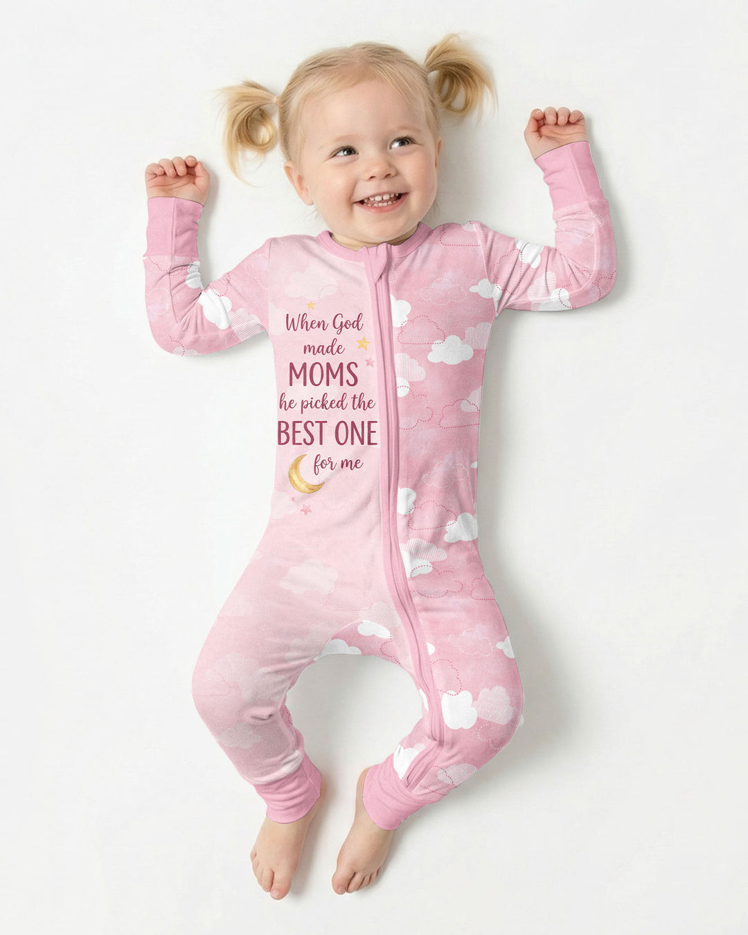 God Made The Best Mom Bamboo Convertible Zippy