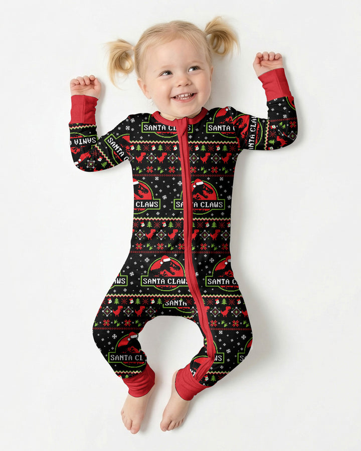 Santa Claws Christmas Bamboo Convertible Zippy