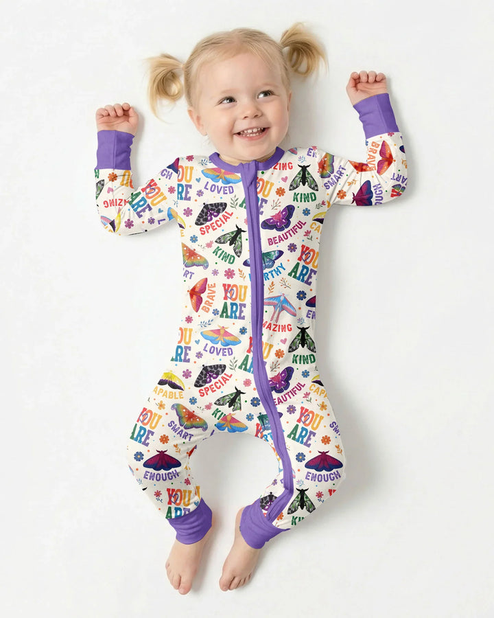 Gerippte Babykleidung mit individuellem Foto - Weich &amp; Skizzenhaft