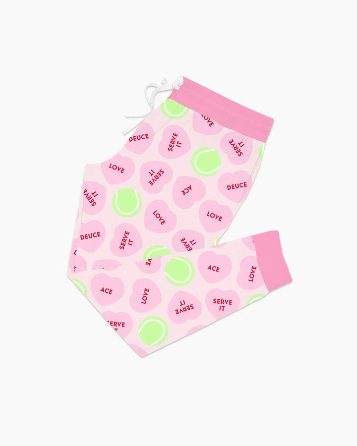 Tennis with Love Bamboo Women Pajama Set
