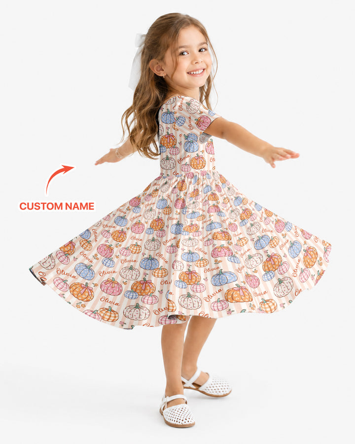 Vorlage Bambus Twirl Kleid