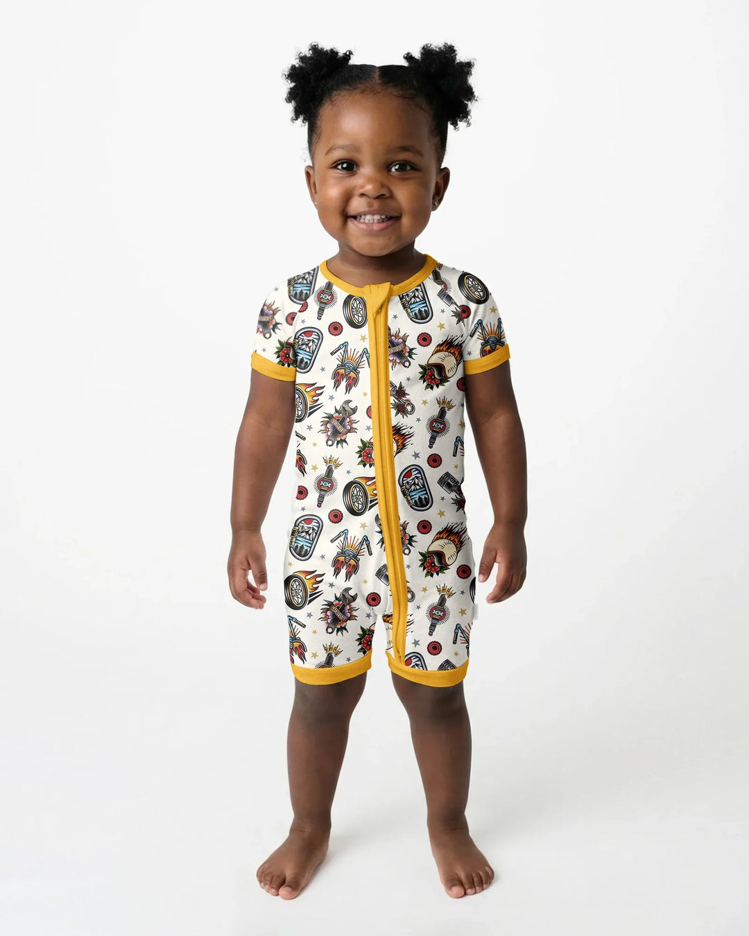 Born to Ride Together Family Matching Bamboo Shorty Zippy