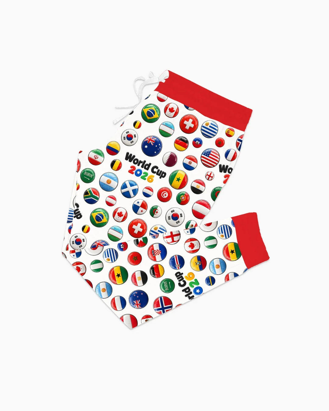 Soccer Cup All Country Balls Bamboo Women Pajama Set