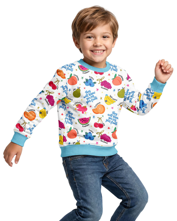 They Will Know You By Your Fruits Bamboo Crewneck Sweatshirt