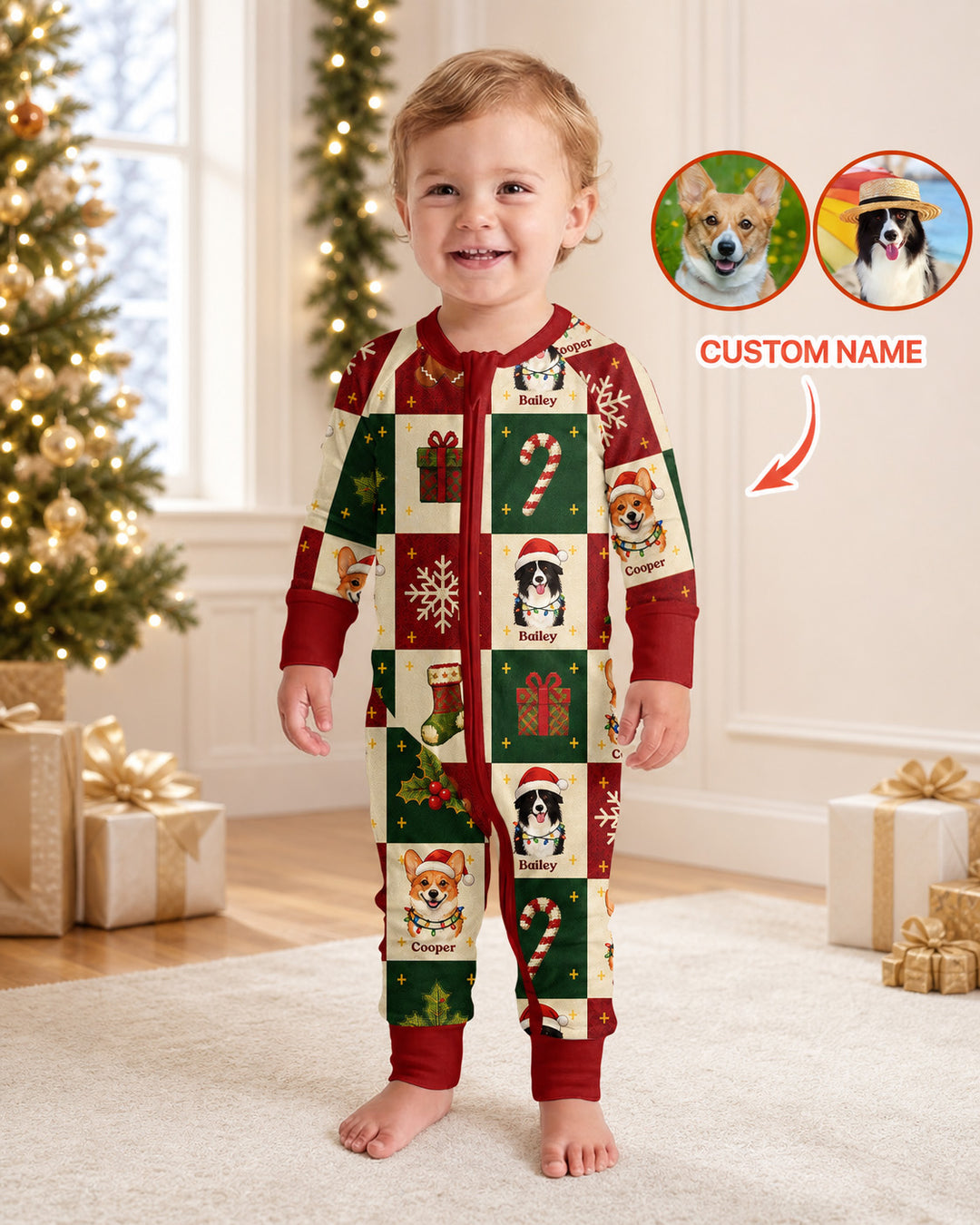 Christmas Is Coming Bamboo Convertible Zippy