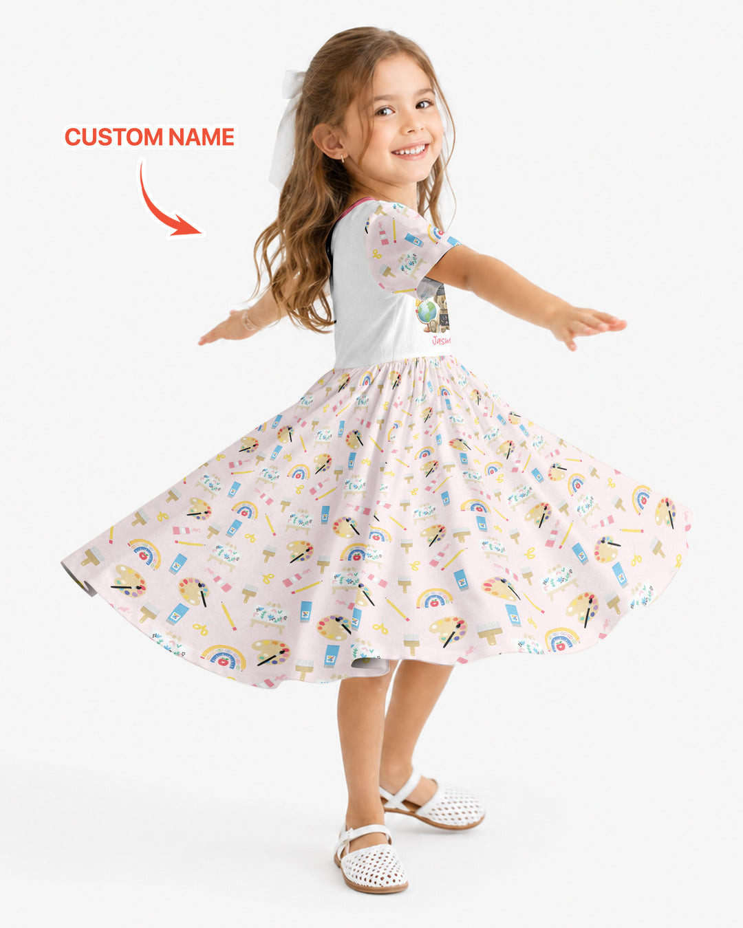 Vorlage Bambus Twirl Kleid