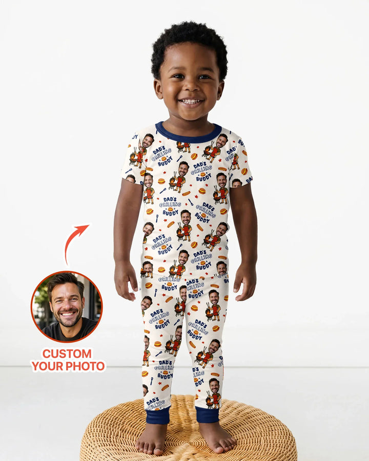 Zweiteiliges, kurzärmliges Pyjama-Set mit Marienkäfern