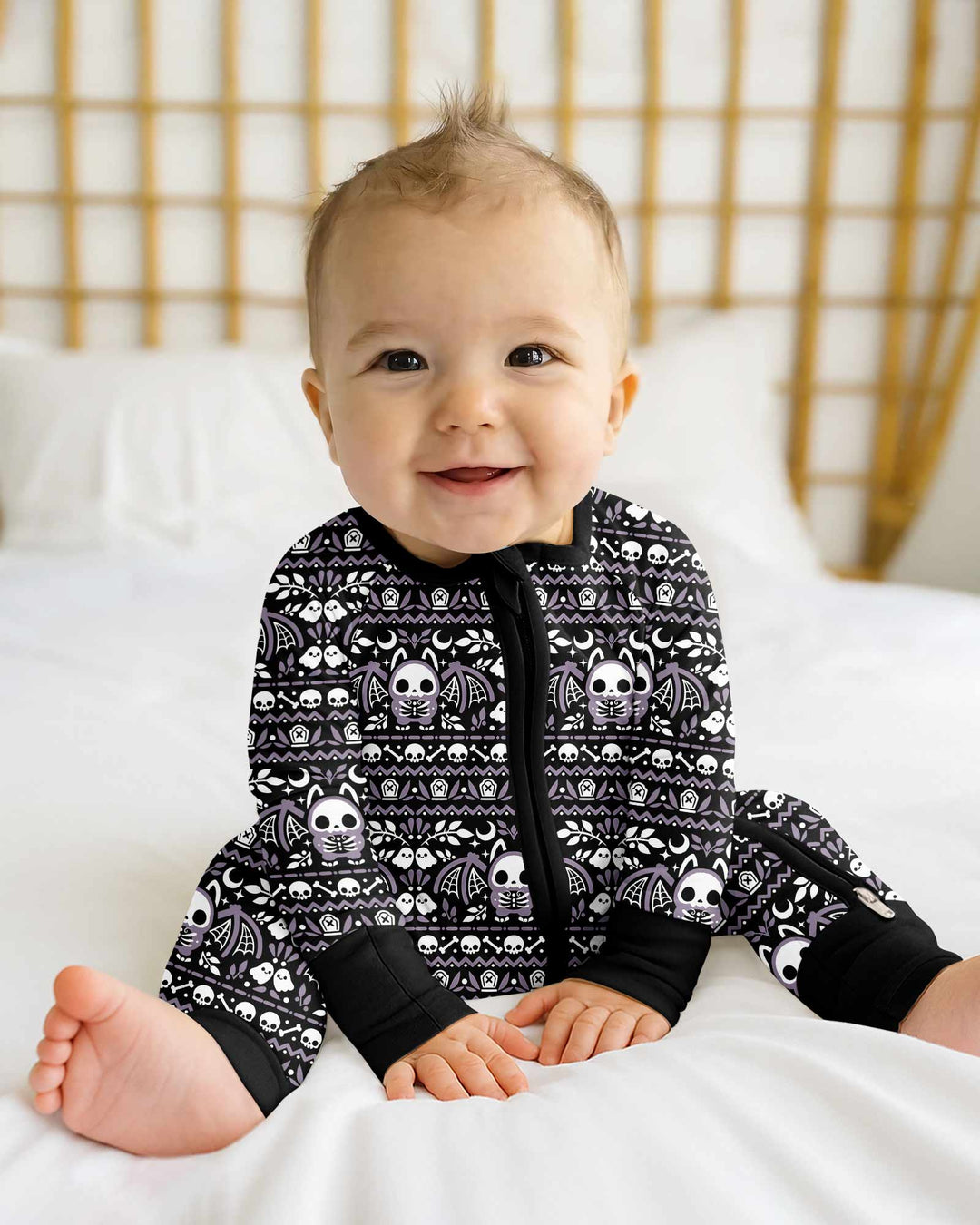 Batty Fair Isle Bamboo Convertible Zippy