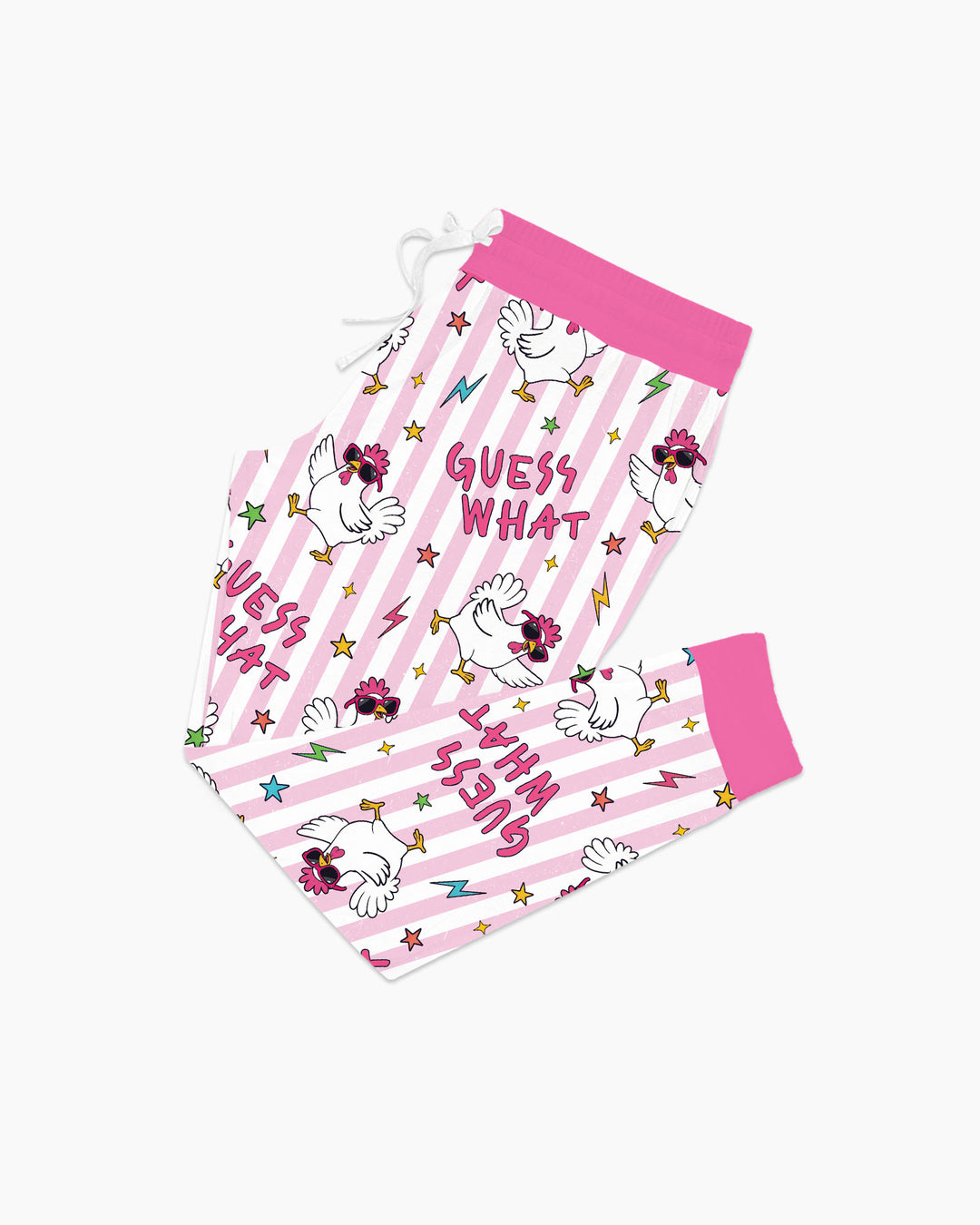 Guess What? Chicken Butt! Bamboo Women Pajama Set