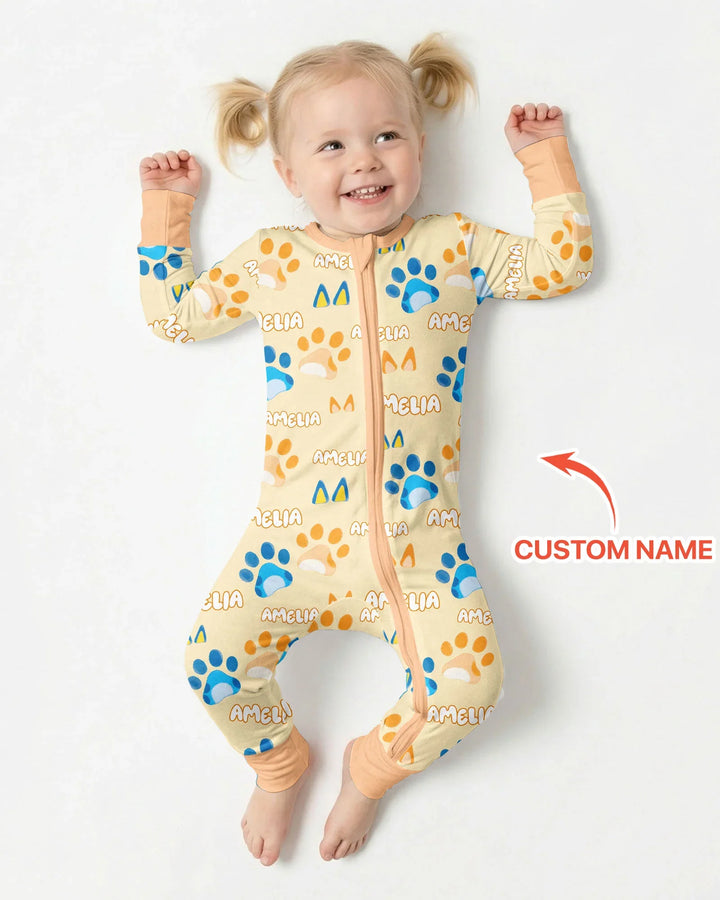 Gerippte Babykleidung mit individuellem Foto - Weich &amp; Skizzenhaft