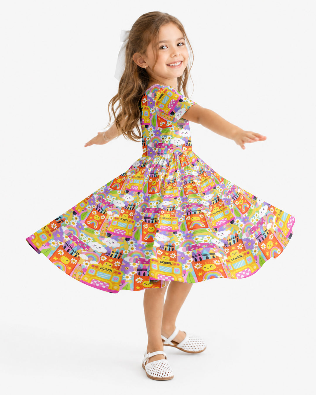 Vorlage Bambus Twirl Kleid