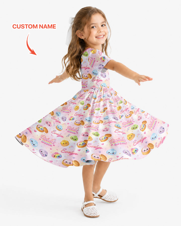 Plantilla Vestido de Bambú Twirl
