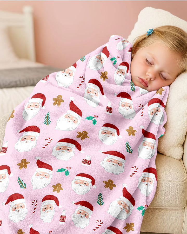 Christmas Sweet Santa Bamboo Blanket