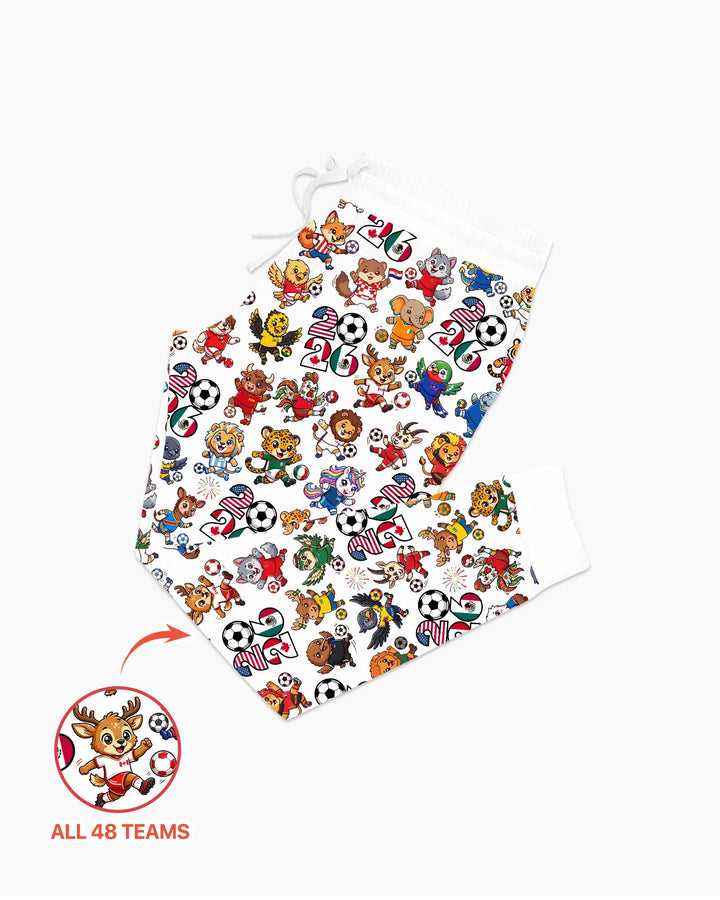 Plantilla de conjunto de pijama de mujer de bambú