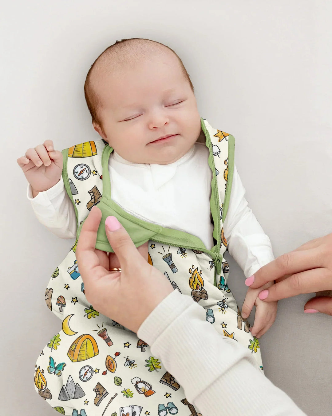 Love Camping Matching Family Bamboo Sleep Bag
