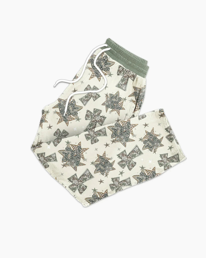 plantilla Conjunto de Pijama de Bambú para Hombre