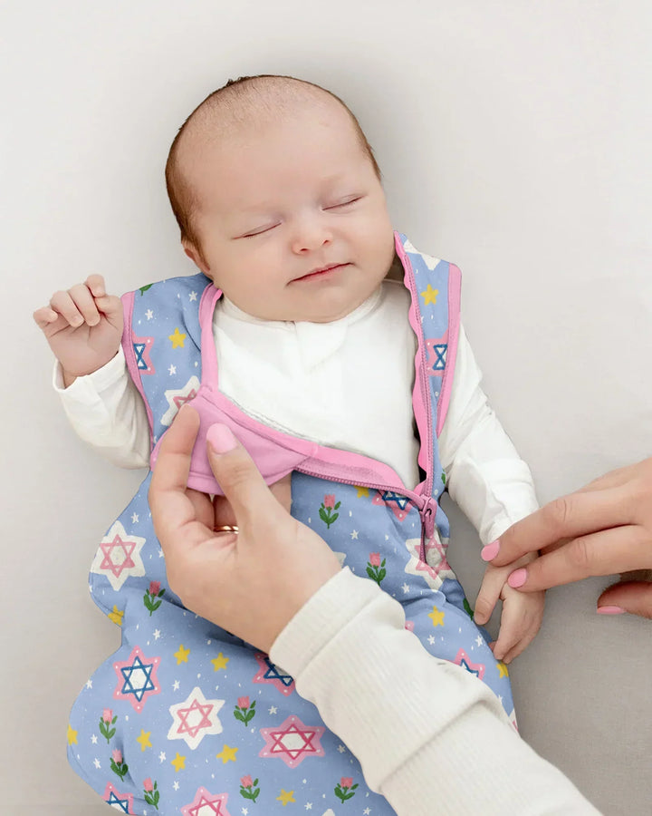 Starry Bloom Blessings Family Matching Bamboo Sleep Bag