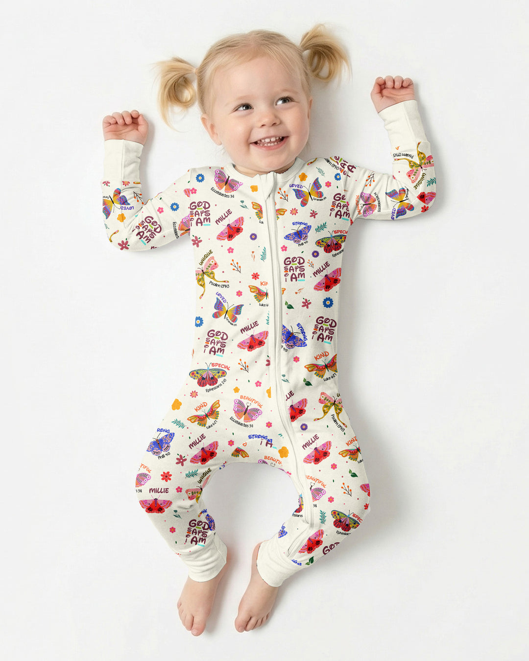 Gerippte Babykleidung mit individuellem Foto - Weich &amp; Skizzenhaft