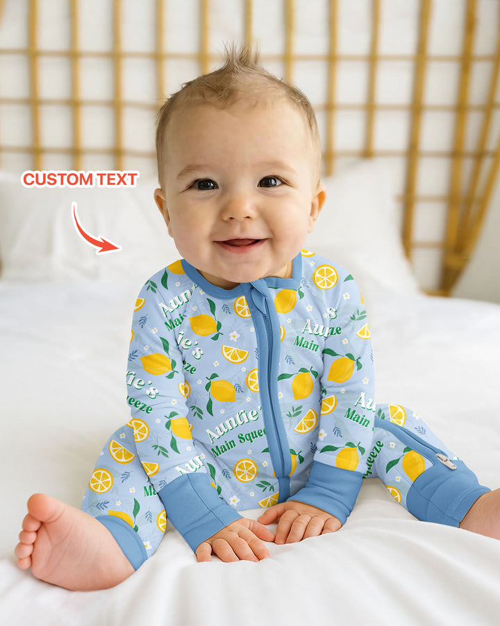 Personalized Family's Main Squeeze Bamboo Convertible Zippy
