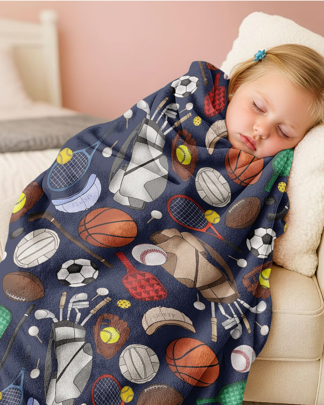Sports Equipment Bamboo Blanket