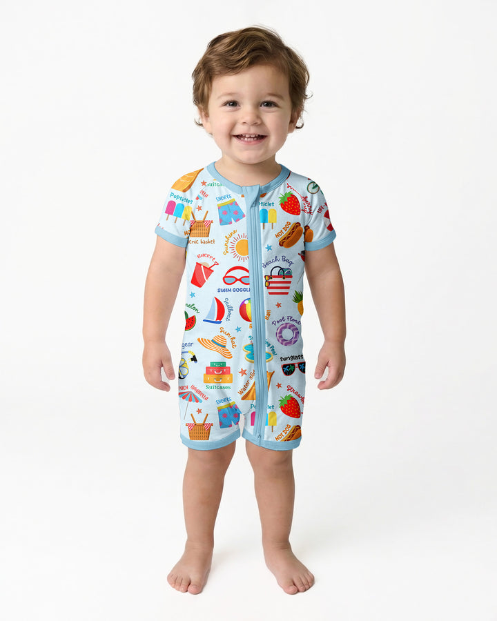 Love Summer Bamboo Shorty Zippy