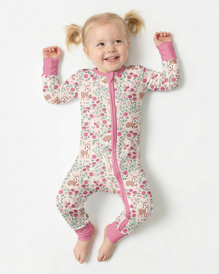 Little Deer Meadow Bamboo Convertible Zippy